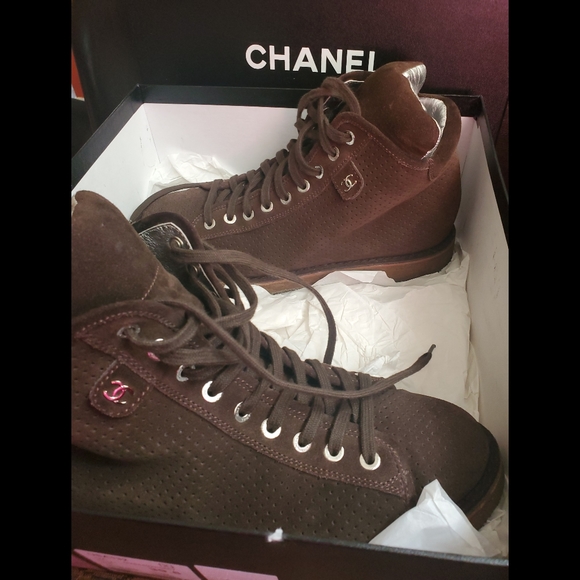 chanel sport boots